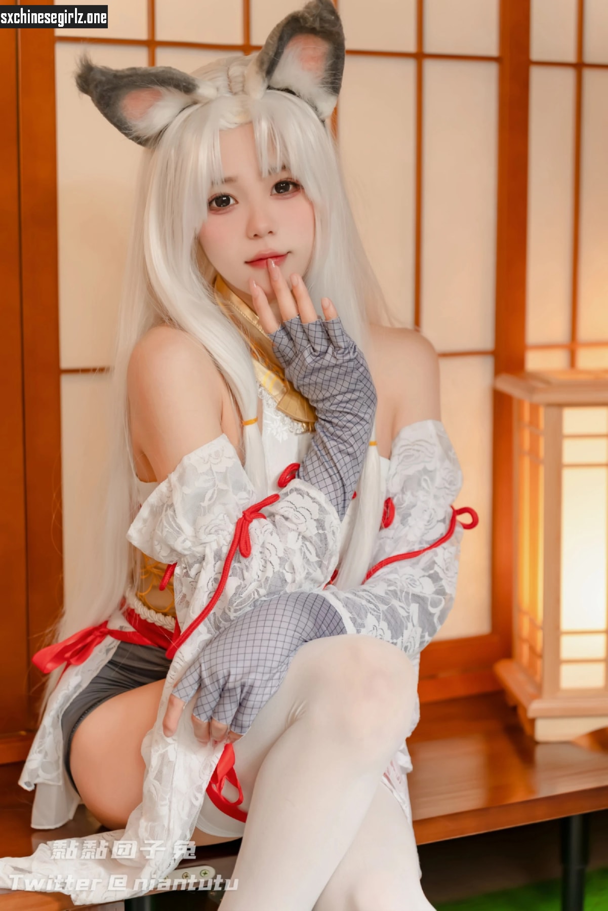[cosplay] 黏黏团子兔 – Kurumi Tsuchimikado